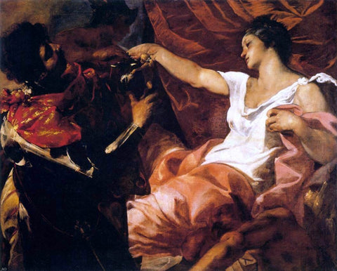 Francesco Maffei Mythological Scene - Hand Painted Oil Painting