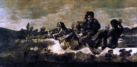  Francisco Jose de Goya Y Lucientes Atropos (also known as The Fates) - Hand Painted Oil Painting