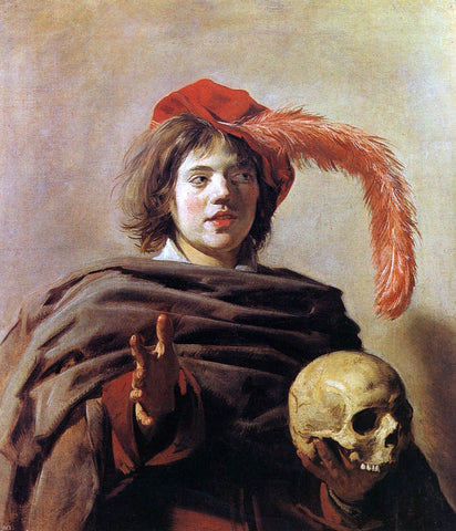  Frans Hals Boy with a Skull - Hand Painted Oil Painting