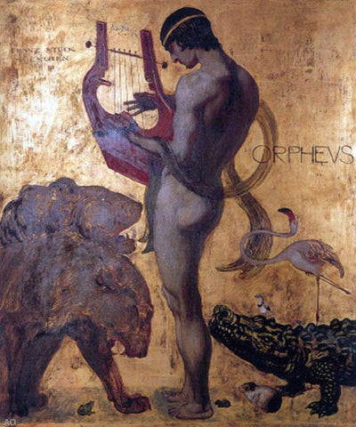 Franz Von Stuck Orpheus - Hand Painted Oil Painting