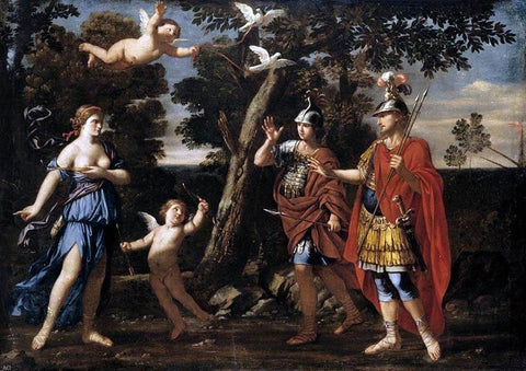  Giacinto Gimignani Venus Appearing to Aeneas and Achates - Hand Painted Oil Painting