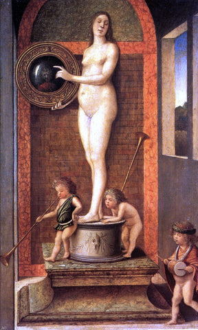  Giovanni Bellini Allegory of Vanitas - Hand Painted Oil Painting