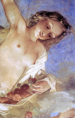  Giovanni Da san Giovanni Aurora and Tithonus (detail) - Hand Painted Oil Painting