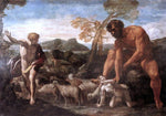  Giovanni Lanfranco Norandino and Lucina Discovered by the Ogre - Hand Painted Oil Painting