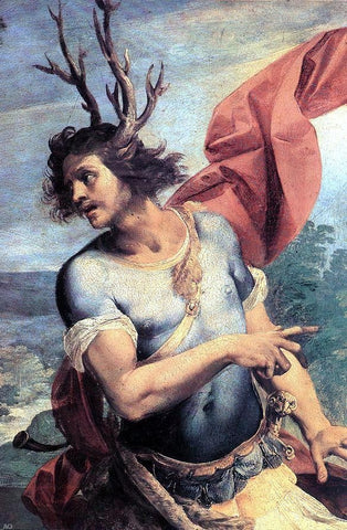  Giuseppe Cesari Diana and Actaeon (detail) - Hand Painted Oil Painting