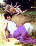  Guillaume Seignac Beautiful Girl Angel - Hand Painted Oil Painting