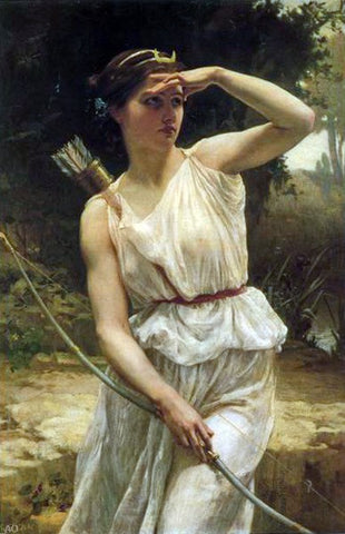  Guillaume Seignac Diana Hunting - Hand Painted Oil Painting