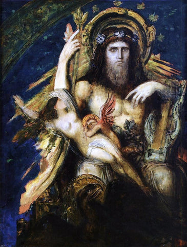  Gustave Moreau Jupiter and Semele - Hand Painted Oil Painting