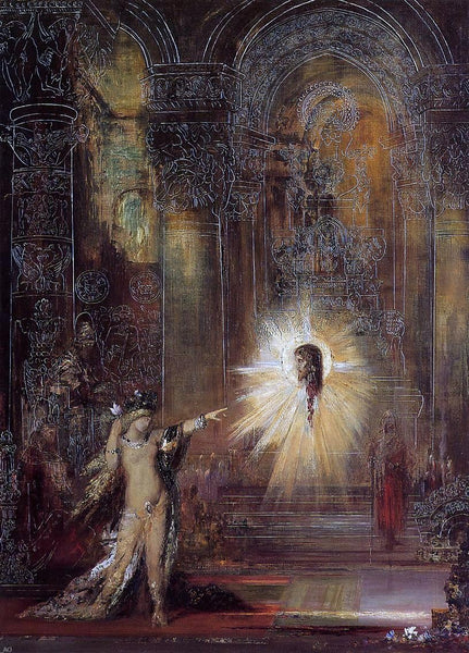 Gustave Moreau The Apparition Oil Painting – OilPaintingsForSale.com