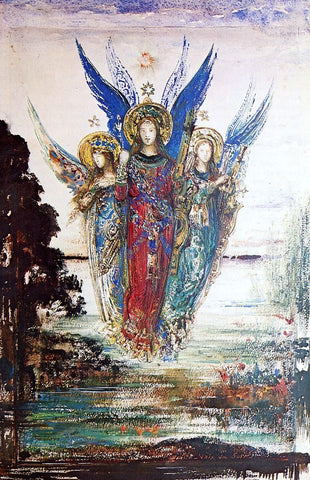  Gustave Moreau Voices of Evening - Hand Painted Oil Painting