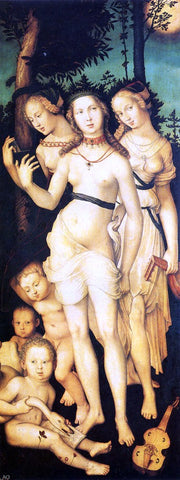  Hans Baldung Harmony Of The Three Graces - Hand Painted Oil Painting