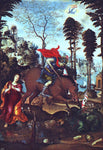  Il Sodoma St. George and the Dragon - Hand Painted Oil Painting