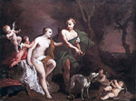  Jacopo Amigoni Venus and Adonis - Hand Painted Oil Painting