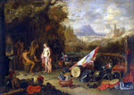  Jan Van I Kessel Venus at the Forge of Vulcan - Hand Painted Oil Painting