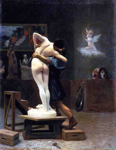  Jean-Leon Gerome Pygmalion and Galatea - Hand Painted Oil Painting