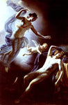  Jerome Martin Langlois Diane Et Endymion - Hand Painted Oil Painting