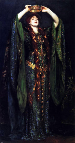  John Singer Sargent Ellen Terry as Lady Macbeth - Hand Painted Oil Painting