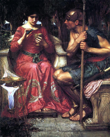  John William Waterhouse Jason and Medea - Hand Painted Oil Painting