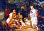  Karl Pavlovich Brulloff Erminia and the Shepherds (unfinished) - Hand Painted Oil Painting