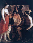  Le nain Brothers Venus at the Forge of Vulcan - Hand Painted Oil Painting