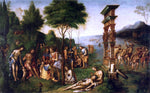  The Elder Lorenzo Costa The Reign of Comus - Hand Painted Oil Painting