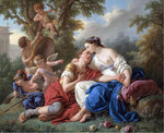  Louis-Jean-Francois Lagrenee Rinaldo and Armida - Hand Painted Oil Painting