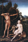  The Elder Lucas Cranach Apollo and Diana - Hand Painted Oil Painting