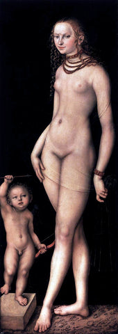  The Elder Lucas Cranach Venus and Cupid - Hand Painted Oil Painting