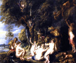  Peter Paul Rubens Nymphs and Satyrs - Hand Painted Oil Painting