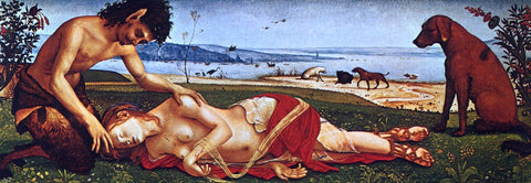  Piero Di Cosimo The Death of Procris - Hand Painted Oil Painting