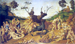  Piero Di Cosimo The Misfortunes of Silenus - Hand Painted Oil Painting