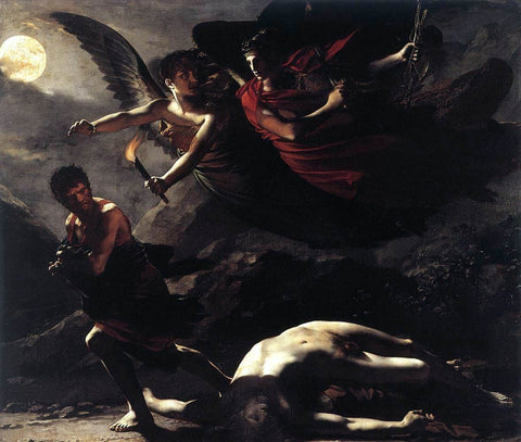  Pierre Paul Prudhon Justice and Divine Vengeance Pursuing Crime - Hand Painted Oil Painting