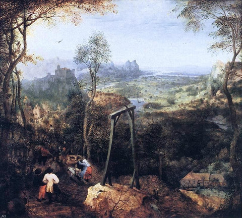  The Elder Pieter Bruegel Magpie on the Gallow - Hand Painted Oil Painting