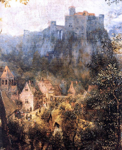  The Elder Pieter Bruegel Magpie on the Gallow (detail) - Hand Painted Oil Painting