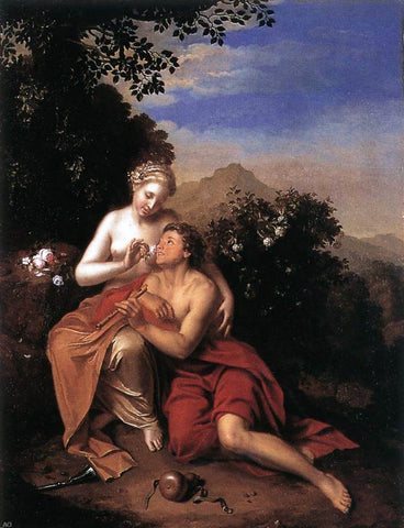  Pieter Van der Werff Granida and Diafilo - Hand Painted Oil Painting
