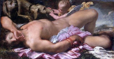  Pietro Liberi Sleeping Endymion - Hand Painted Oil Painting