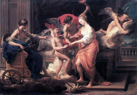  Pompeo Girolamo Batoni The Marriage of Cupid and Psyche - Hand Painted Oil Painting