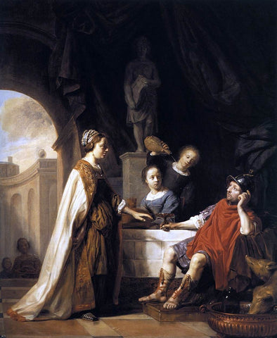 Salomon De Bray Odysseus and Circe - Hand Painted Oil Painting
