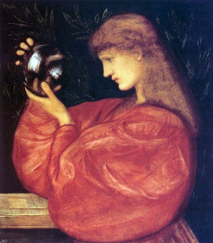 Sir Edward Burne-Jones Astrologia - Hand Painted Oil Painting