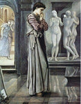  Sir Edward Burne-Jones Pygmalion and the Image I: The Heart Desires - Hand Painted Oil Painting
