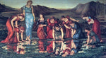  Sir Edward Burne-Jones The Mirror of Venus - Hand Painted Oil Painting