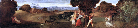 Titian The Birth of Adonis - Hand Painted Oil Painting