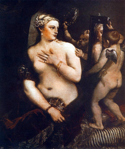  Titian Venus at her Toilet - Hand Painted Oil Painting