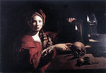  Unknown Painters Masters Allegory of the Vanity of Earthly Things - Hand Painted Oil Painting