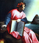  Unknown (4) Masters Allegorical Portrait of Dante - Hand Painted Oil Painting