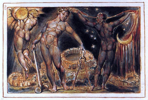  William Blake Los - Hand Painted Oil Painting