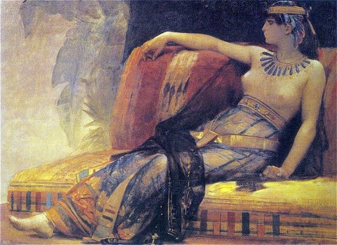  Alexandre Cabanel Cleopatra (study) - Hand Painted Oil Painting