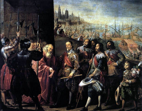  Antonio De Pereda The Relief of Genoa - Hand Painted Oil Painting