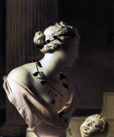  Caesar Van Everdingen Still-Life with a Bust of Venus - Hand Painted Oil Painting