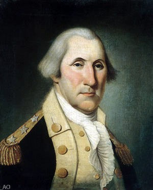  Charles Peale Polk George Washington - Hand Painted Oil Painting